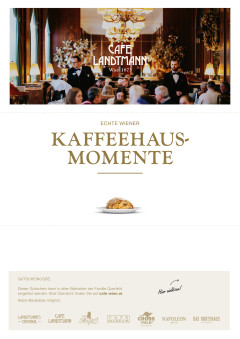 Headline: Echte Wiener Kaffeehausmomente